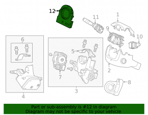 Steering Angle Sensor Honda Accord 13-17