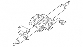 Lexus IS 14-24 Steering Column