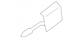 BMW iX 22-26 sport rear bumper towing hook cap
