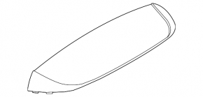 BMW X2 F39 18-23 trunk lid spoiler upper part