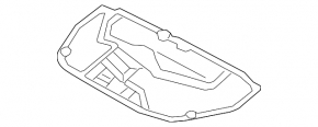 Toyota Prius V 12-17 Hood Insulation