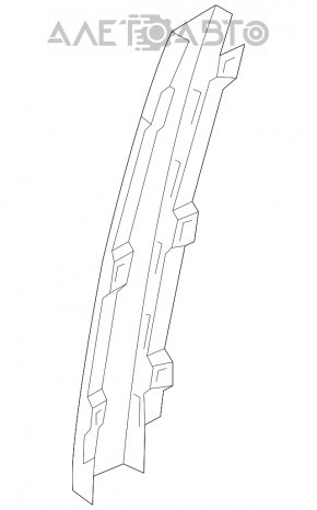 Door trim side rear left VW Passat b8 16-19 USA