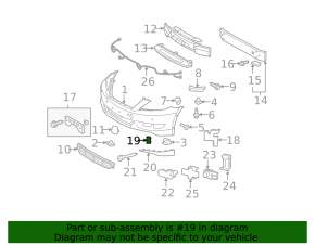 Right fog light plug Lexus LS460 10-12