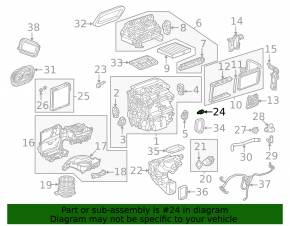 Chevrolet Equinox EV 24-26 Cabin Air Temperature Sensor