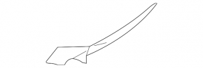 Windscreen wiper seal right Kia Optima 11-15