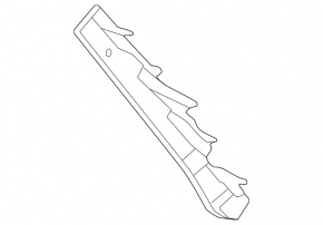 Right rear bumper mount for Kia Seltos 2021-2023