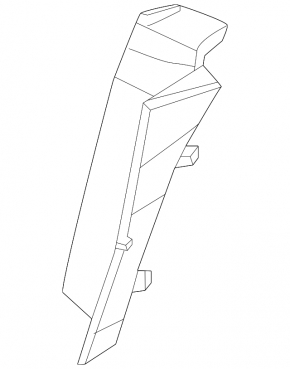 Rear left exterior light trim for Kia Sportage 23-25