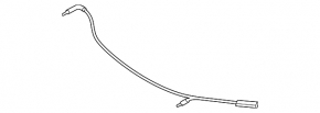 Front hood release cable for Mercedes GLC 16-22