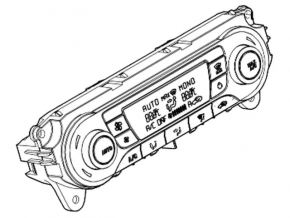 Climate control Ford Focus mk3 11-14 prerest, auto