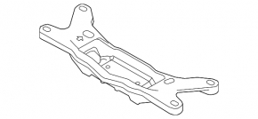 Automatic transmission cushion bracket Ford Mustang mk6 15-5.0