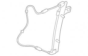 Window lifter with motor rear left Mazda6 03-08