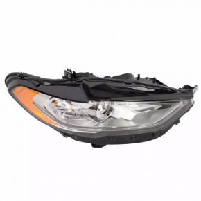 Front right headlight complete Ford Fusion mk5 17-20 halogen, with DRL