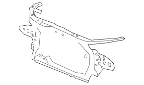 TV panel radiator Honda Insight 19-22