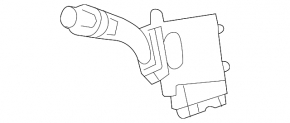 Left steering column switch for Lexus ES300 ES330