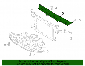 Kia Niro 17-22 TV cover structure