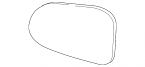 Left mirror element Hyundai Santa FE 21-23
