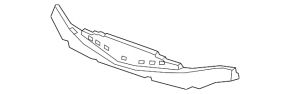 Absorber front bumper Chevrolet Cruze 15-16 rest