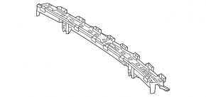 Rear bumper central mount for Mercedes H247 GLA 20-26