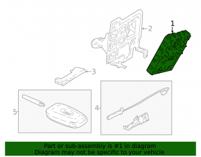 BCM Body Control ECU Module Ford Ecosport 18-21