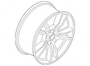 Wheel rim R18x8JxET40 Ford Mustang mk6 15-type 3