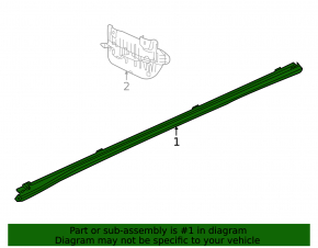 Left threshold Volkswagen ID.4 21-22 structure