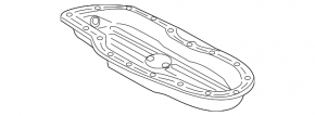 Oil pan Lexus IS250 14-20 4GRFSE