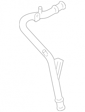 Coolant pipe VW Jetta 11-13 USA TDI