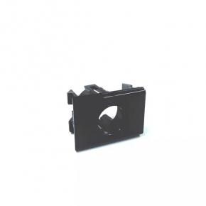Front bumper parking sensor ring right Audi Q7 4L 10-15 inner, off road pkg, gloss black