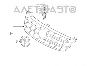 Radiator grill grille Toyota Avalon 05-07