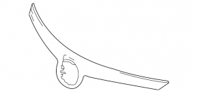 Toyota Avalon 13-16 restyling grille molding