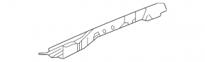 Left fender apron inner panel for Toyota BZ4X 23-25