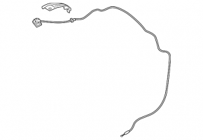 Subaru Ascent 19-26 Hood Release Cable