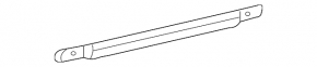 Chrome molding for the door and glass, center rear left, Lexus LX570 08-21