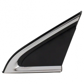 Triangle molding wing front left Ford Edge 15- chrome