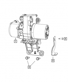Power steering pump Jeep Grand Cherokee WK2 14-15