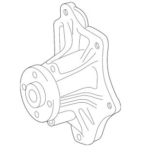 Water pump Toyota Camry v40 hybrid
