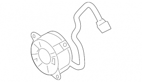 Cooling Fan Motor Kia Forte 4d 14-18