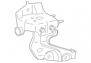 Bracket brake booster Toyota Camry v55 15-17 hybrid usa 1 part
