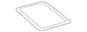 Sunroof glass Audi Q7 4L 10-15