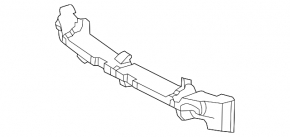 Front bumper absorber for Toyota Rav4 2013-2015 pre-restyling