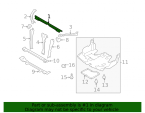 Subaru b9 Tribeca TV top bar