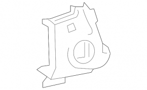 Lexus ES250 ES300h ES350 19-21 Black Start-Stop Button Cover