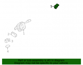 Airbag sensor rear left BMW X3 F25 11-17