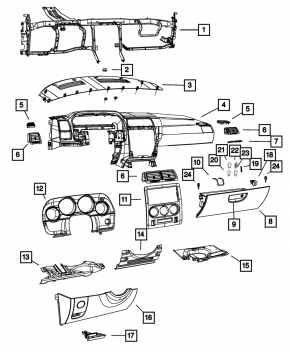 Reinforced under-torpedo pipe for Dodge Challenger 2009-2014 pre-restoration