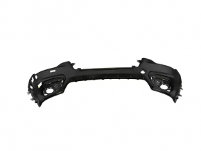Front bare bumper upper part Jeep Cherokee KL 19-21 without parking sensors, under the plug towing hook, with plug,