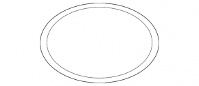 Toyota Camry 25-26 trunk lid emblem