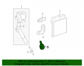 Mercedes GLC 20-22 knock sensor