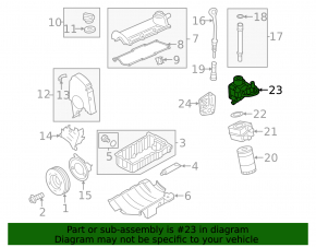 VW Jetta 11-15 2.0 Oil Filter Housing