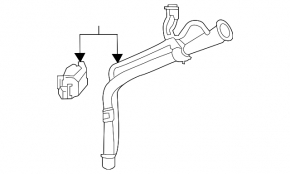 Honda Accord 13-17 Fuel Filler Neck