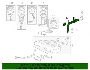 Honda Accord 13-17 Fuel Filler Neck